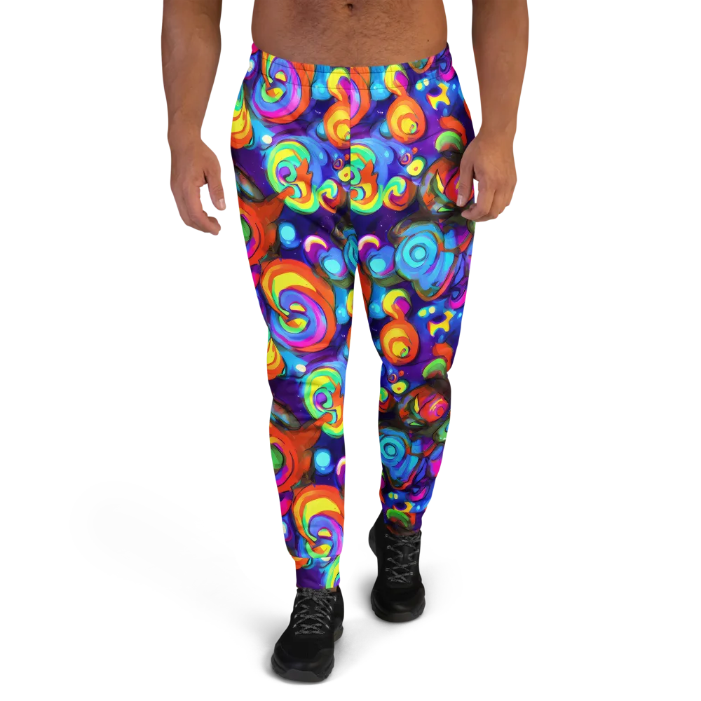 Chromatic Candyfield on Men's Joggers — Front