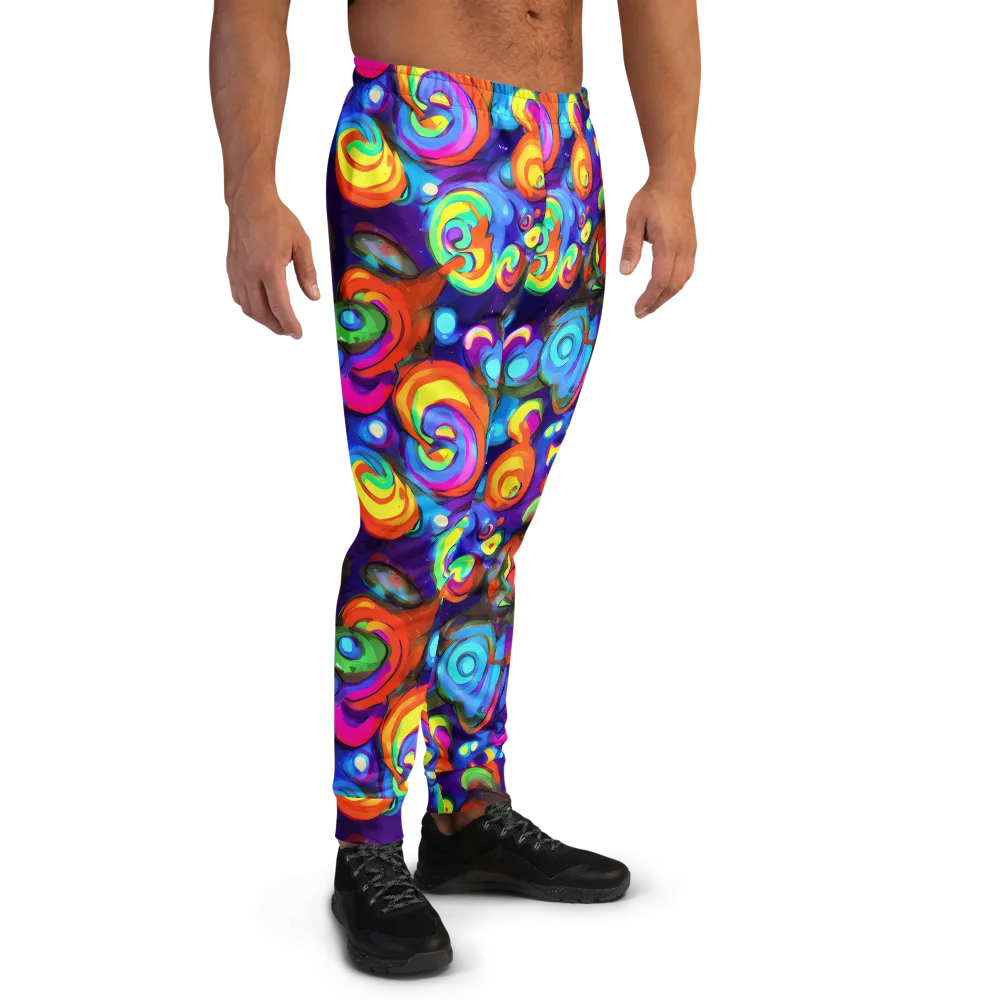 Chromatic Candyfield on Men's Joggers — Right