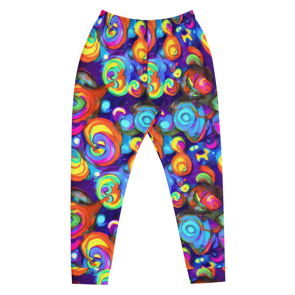 Chromatic Candyfield on Men's Joggers — Front