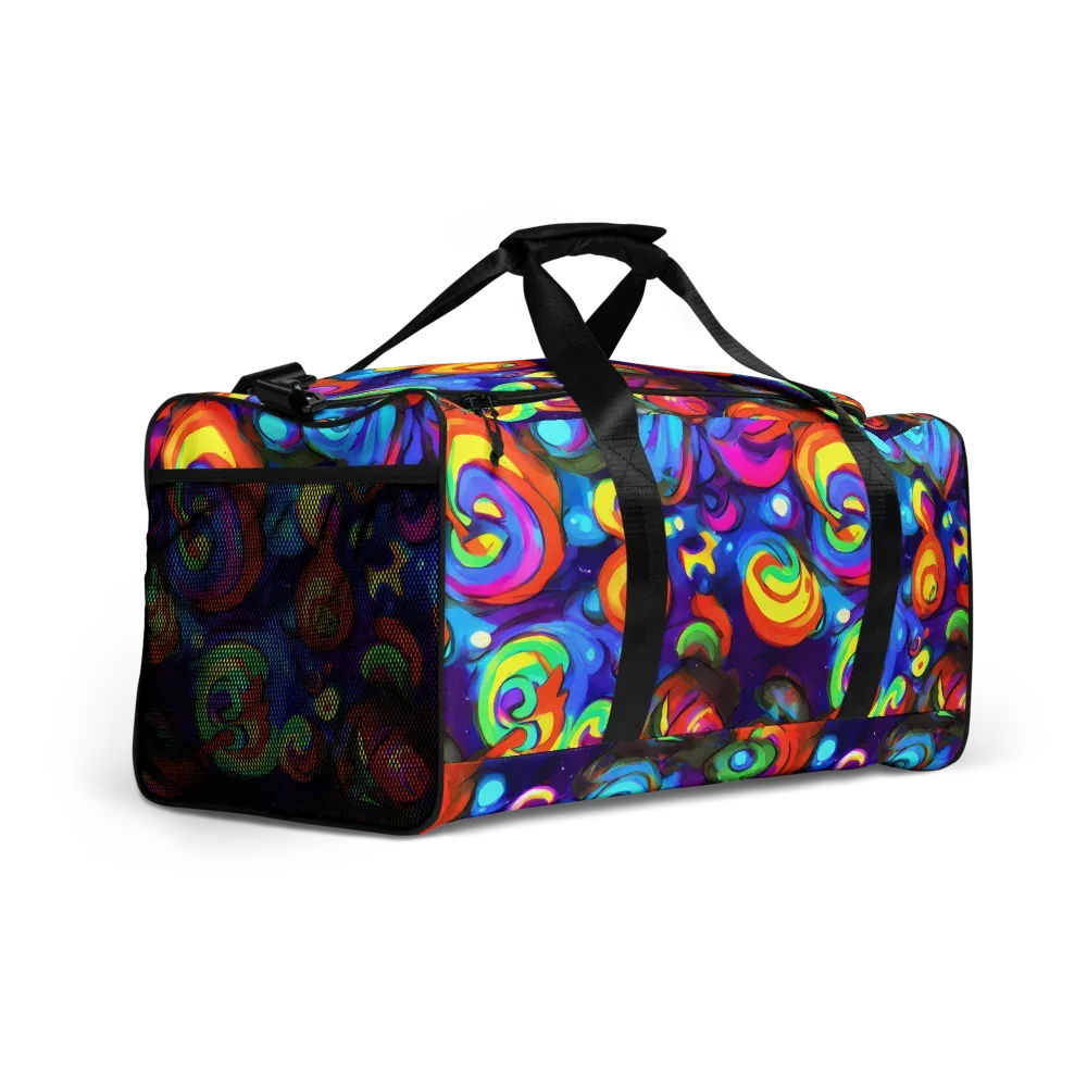 Chromatic Candyfield on Duffle Bag — Right Front