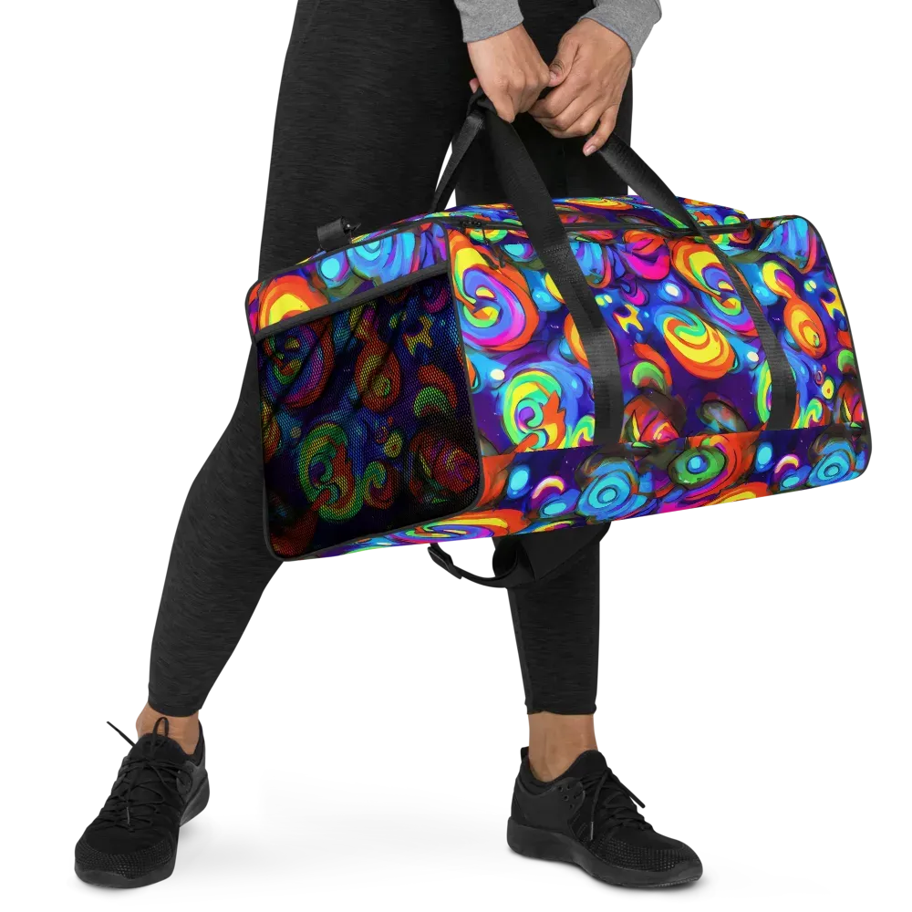 Chromatic Candyfield on Duffle Bag — Right Front