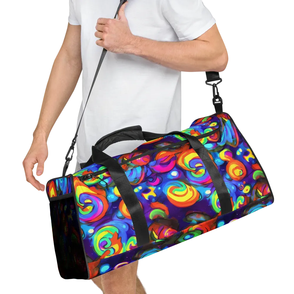 Chromatic Candyfield on Duffle Bag — Right Front