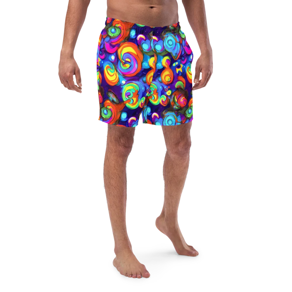 Chromatic Candyfield on Swim Trunks — Front