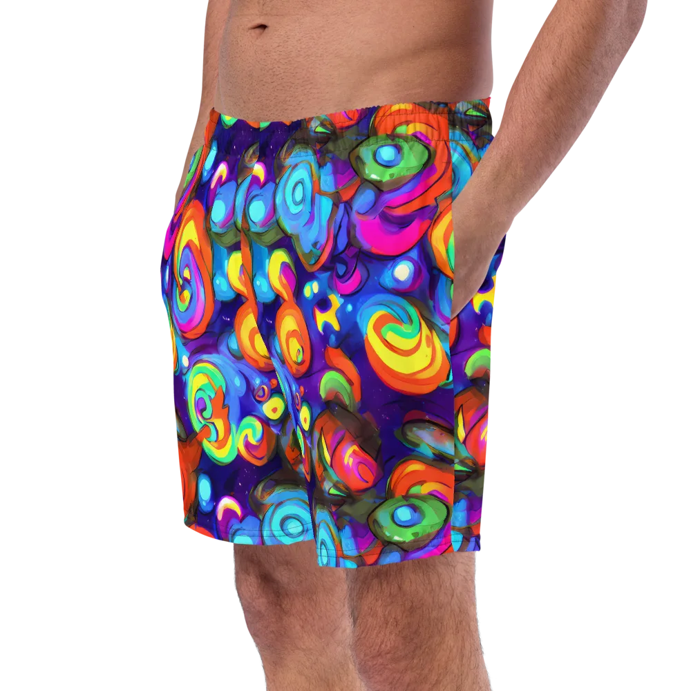 Chromatic Candyfield on Swim Trunks — Left Front