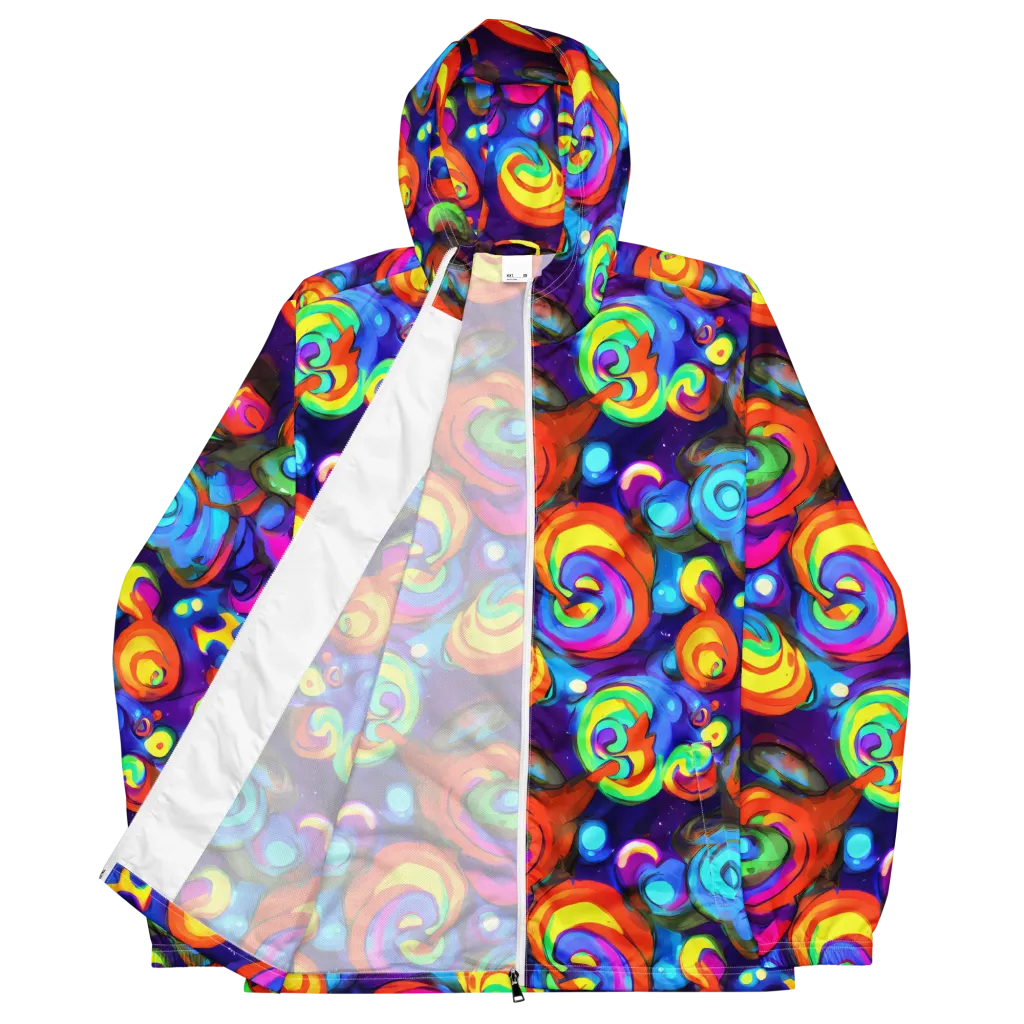 Chromatic Candyfield on Men's Windbreaker — Front