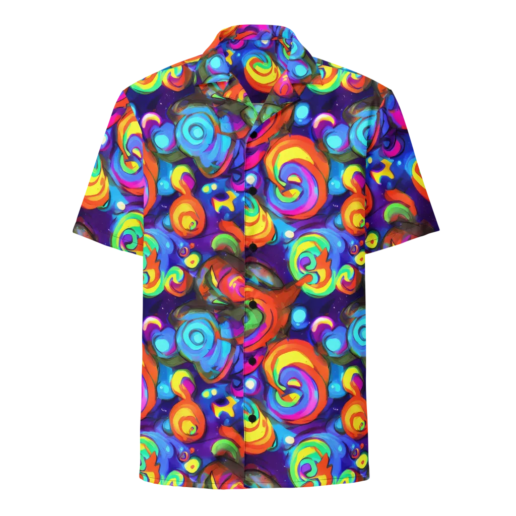 Chromatic Candyfield on Button Shirt — Front