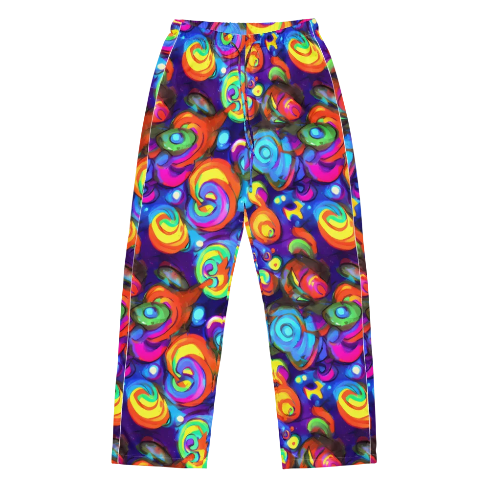 Chromatic Candyfield on Women's Pajama Pants — Front