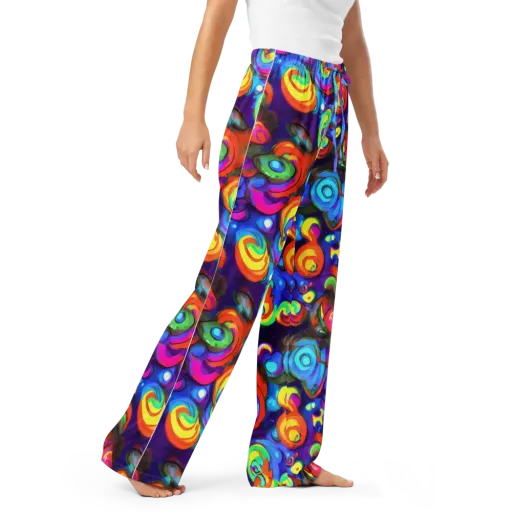Chromatic Candyfield on a Women's Pajama Pants