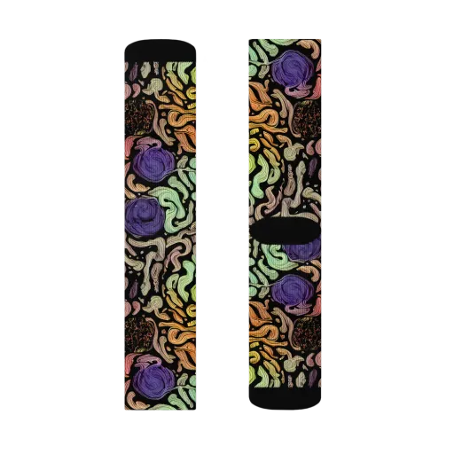 Psychedelic Harvest on a Socks