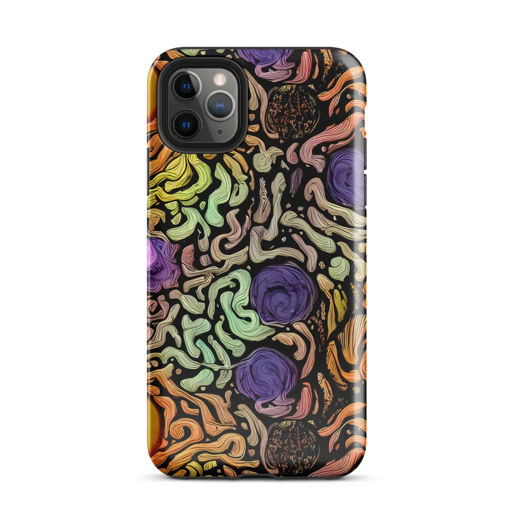 Psychedelic Harvest on Tough Case for iPhone® — Front