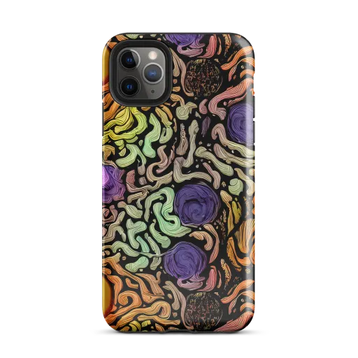 Psychedelic Harvest on a Tough Case for iPhone®
