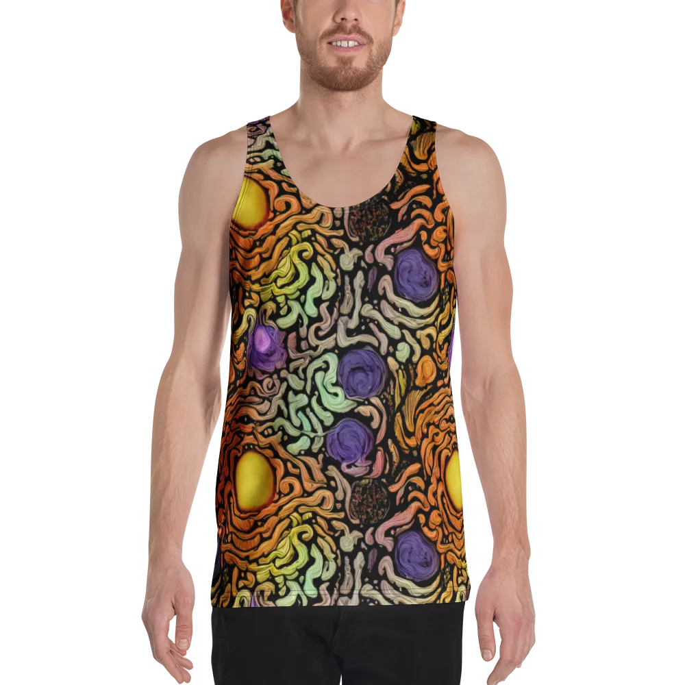 Psychedelic Harvest on Men's Tank Top — Front