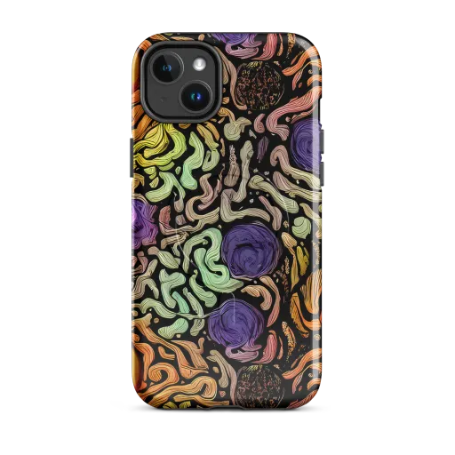 Psychedelic Harvest on a MagSafe Tough Case for iPhone®