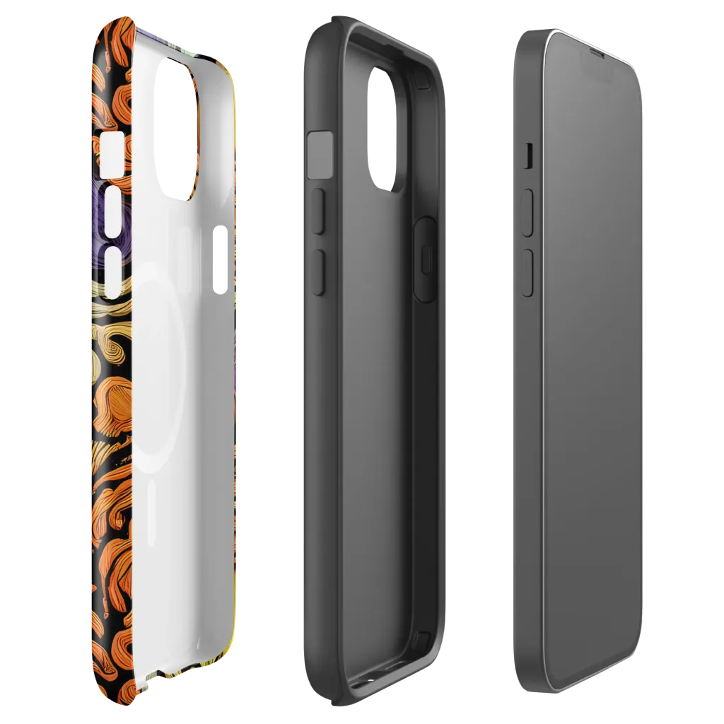 Psychedelic Harvest on MagSafe Tough Case for iPhone® — Front
