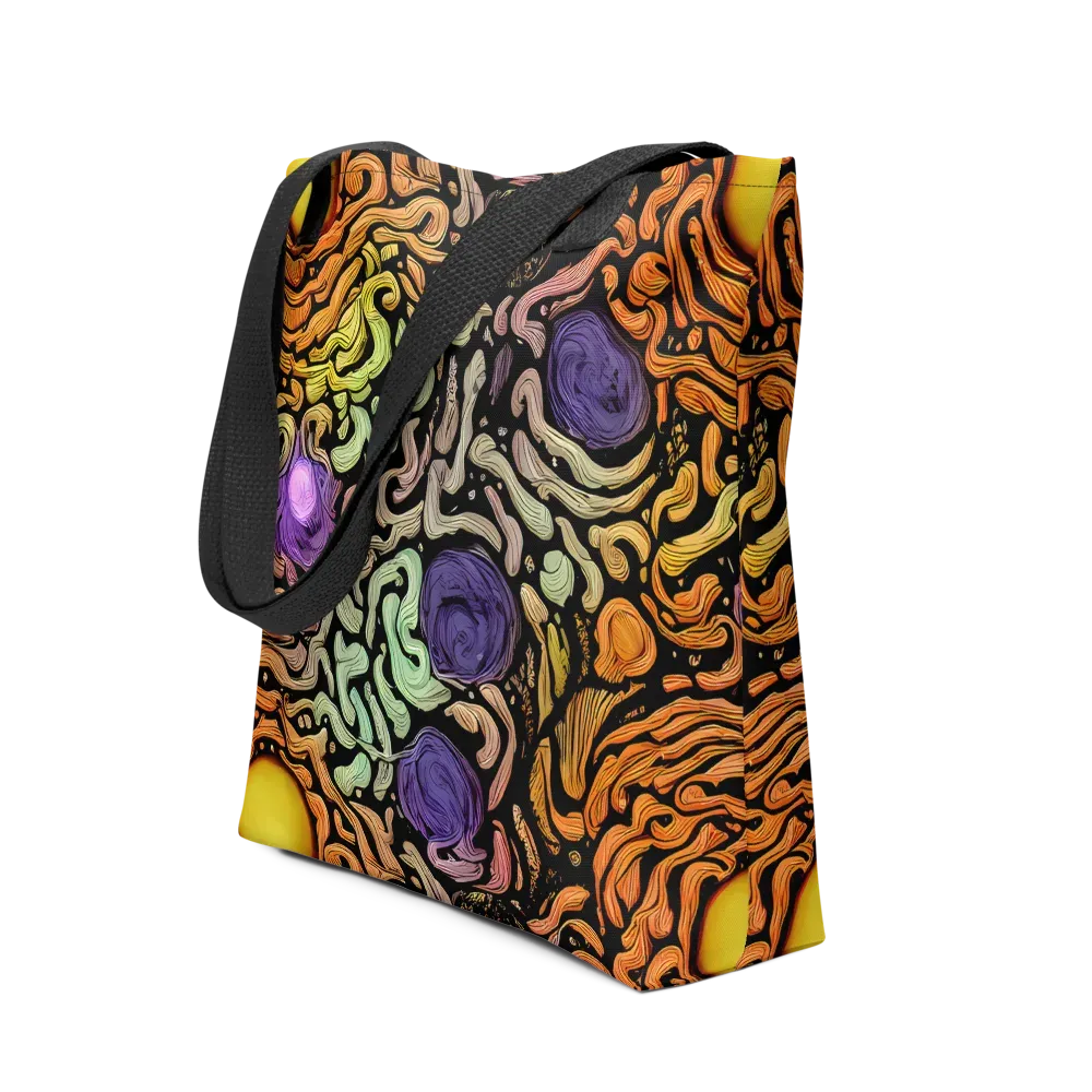 Psychedelic Harvest on Tote Bag — Front