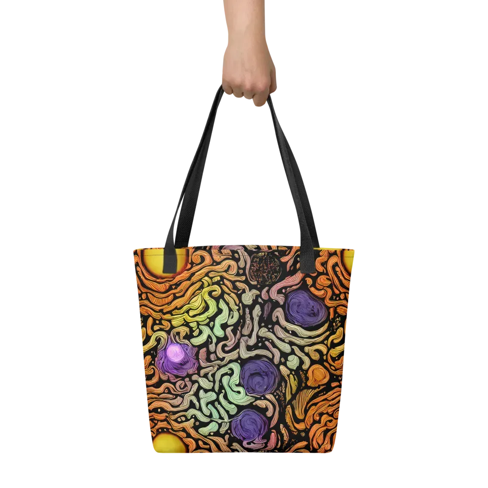 Psychedelic Harvest on Tote Bag — Front