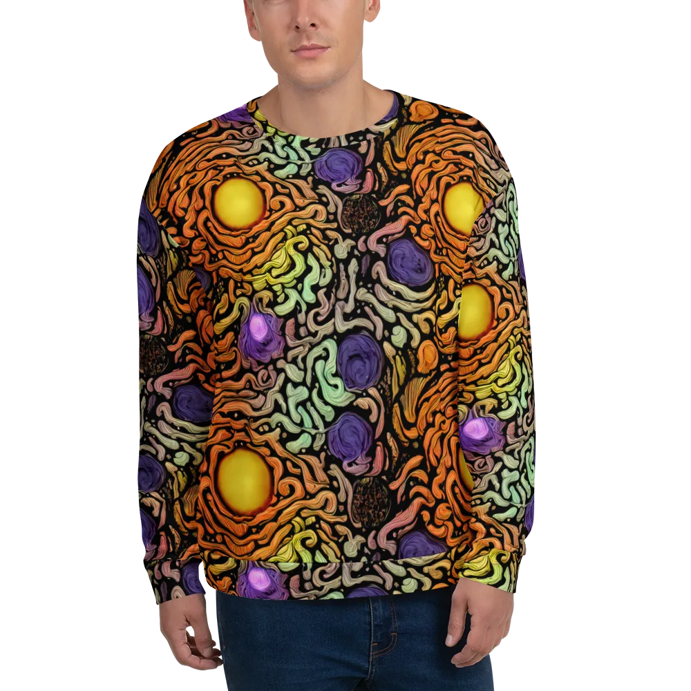 Psychedelic Harvest on Sweatshirt — Front