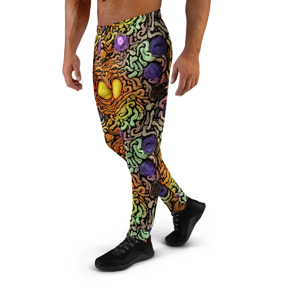 Psychedelic Harvest on Men's Joggers — Left