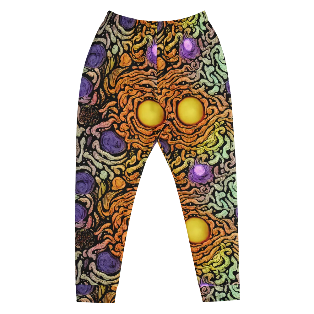 Psychedelic Harvest on Men's Joggers — Front