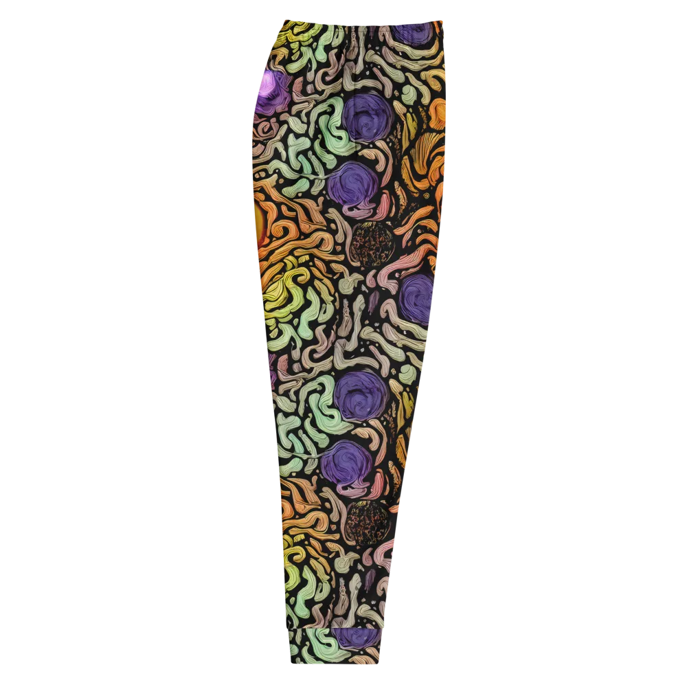 Psychedelic Harvest on Men's Joggers — Right