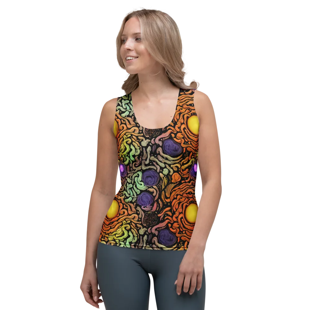 Psychedelic Harvest on Women's Tank Top — Front