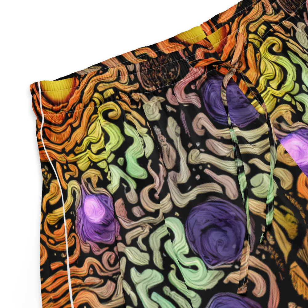 Psychedelic Harvest on Women's Pajama Shorts — Product details