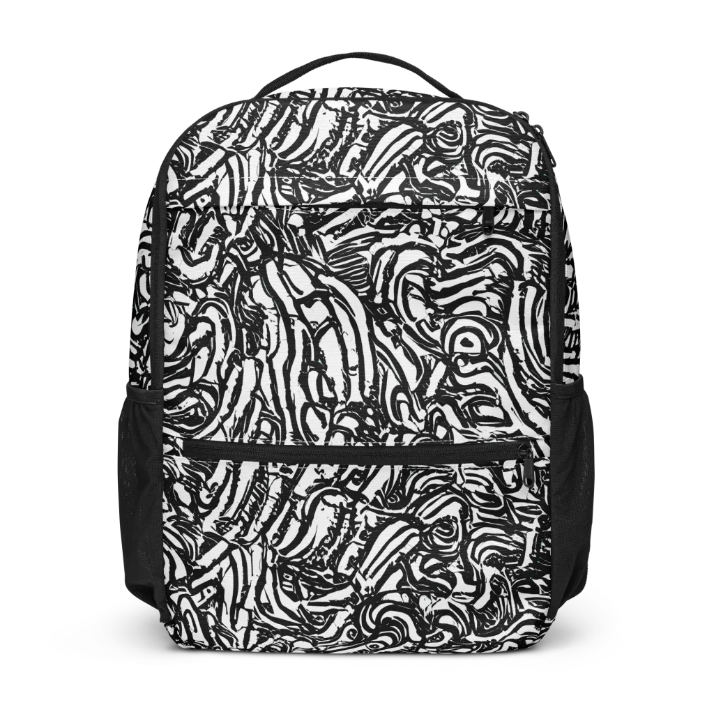 Shadow Marbling on Utility Backpack — Front