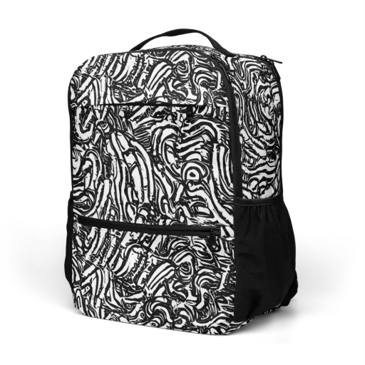 Shadow Marbling on a Utility Backpack