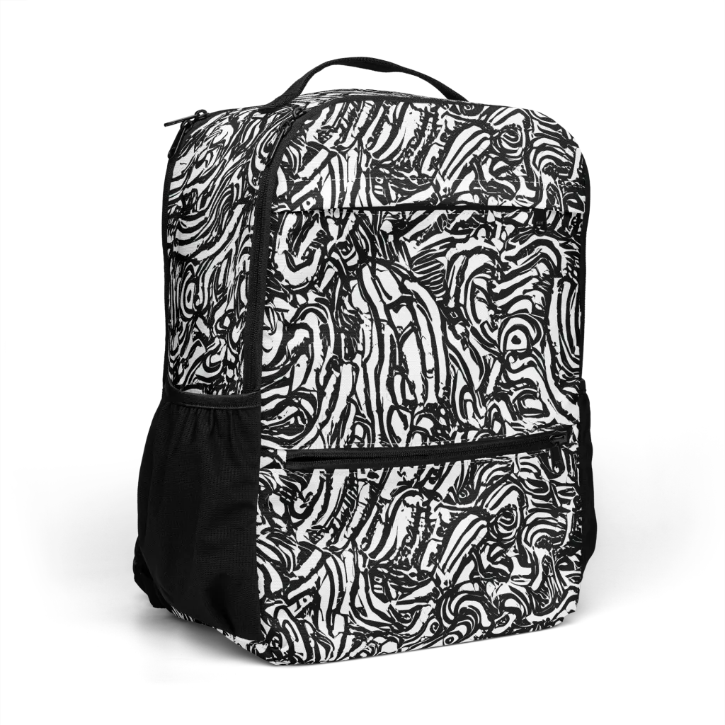 Shadow Marbling on Utility Backpack — Right Front