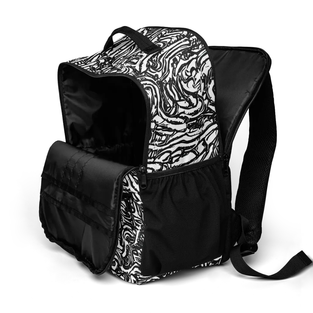 Shadow Marbling on Utility Backpack — Product details 2