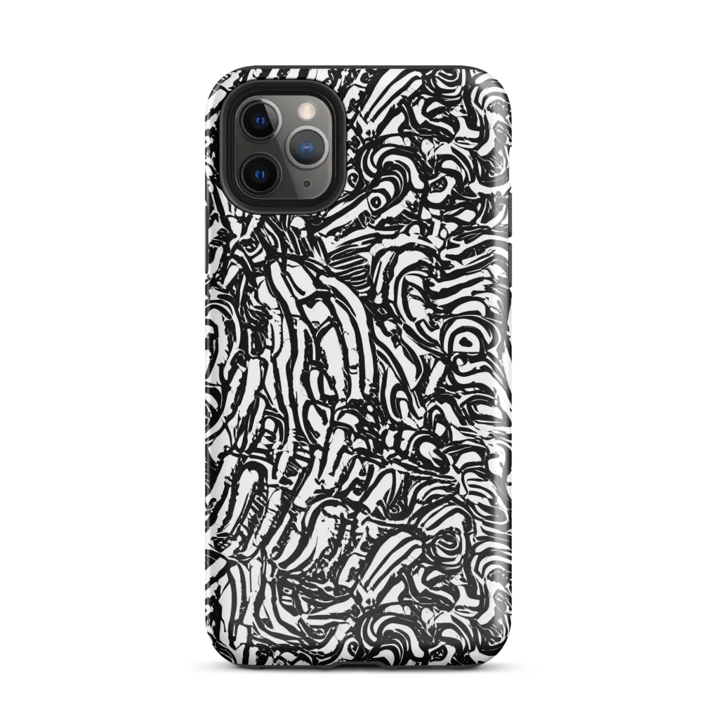 Shadow Marbling on Tough Case for iPhone® — Front