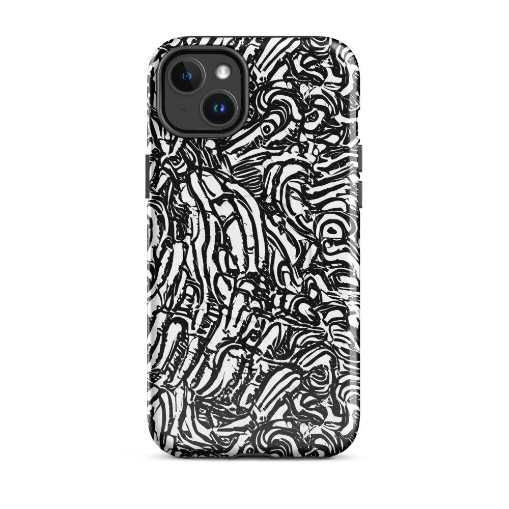 Shadow Marbling on MagSafe Tough Case for iPhone® — Front