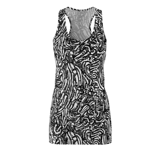 Shadow Marbling on a Racerback Dress