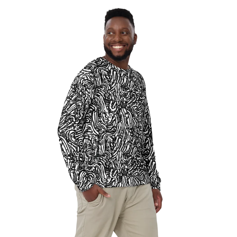 Shadow Marbling on Sweatshirt — Front