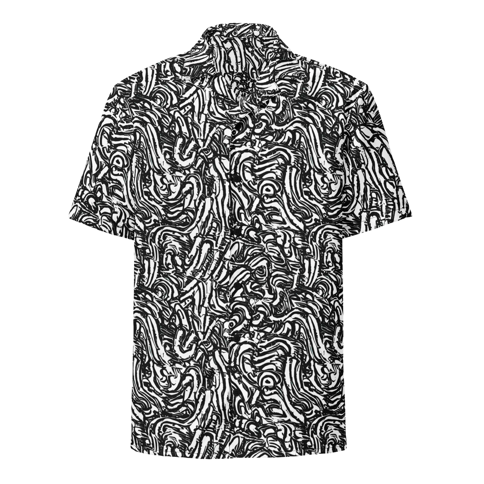 Shadow Marbling on Button Shirt — Front