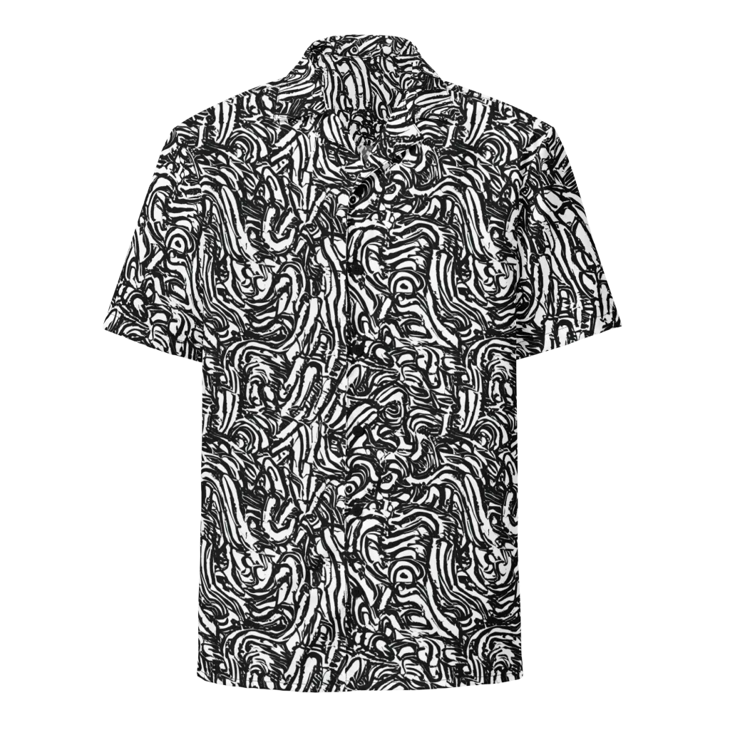 Shadow Marbling on Button Shirt — Front