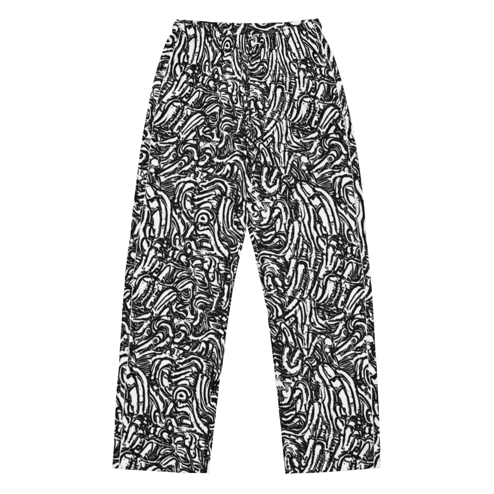 Shadow Marbling on Women's Pajama Pants — Front