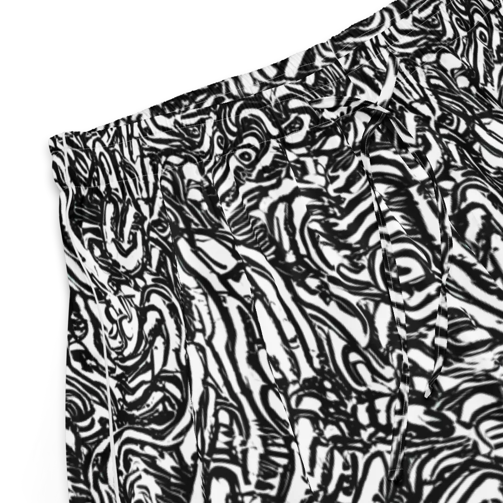 Shadow Marbling on Women's Pajama Shorts — Product details