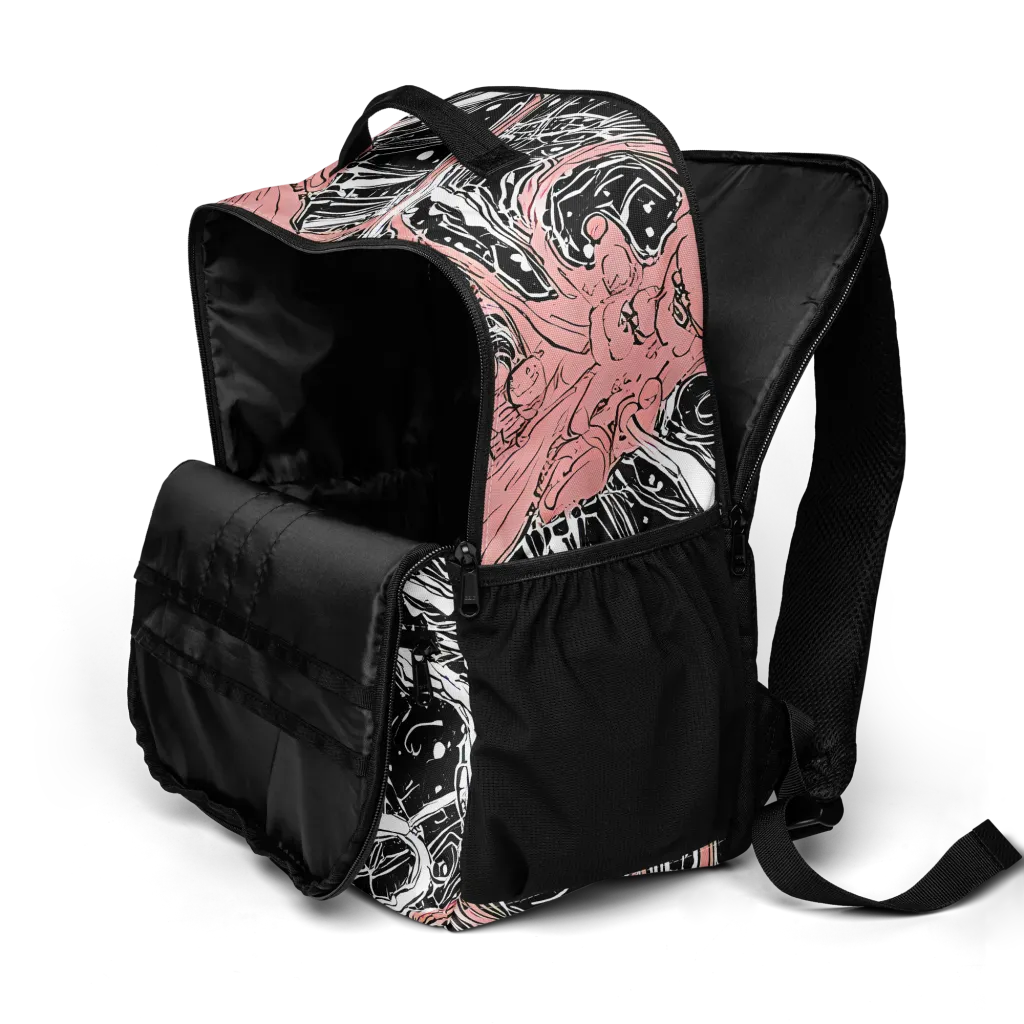 Blush Ink Current on Utility Backpack — Product details 2