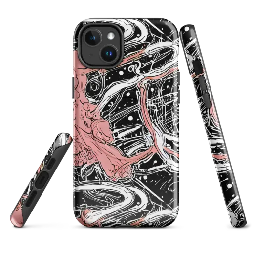 Blush Ink Current on a MagSafe Tough Case for iPhone®