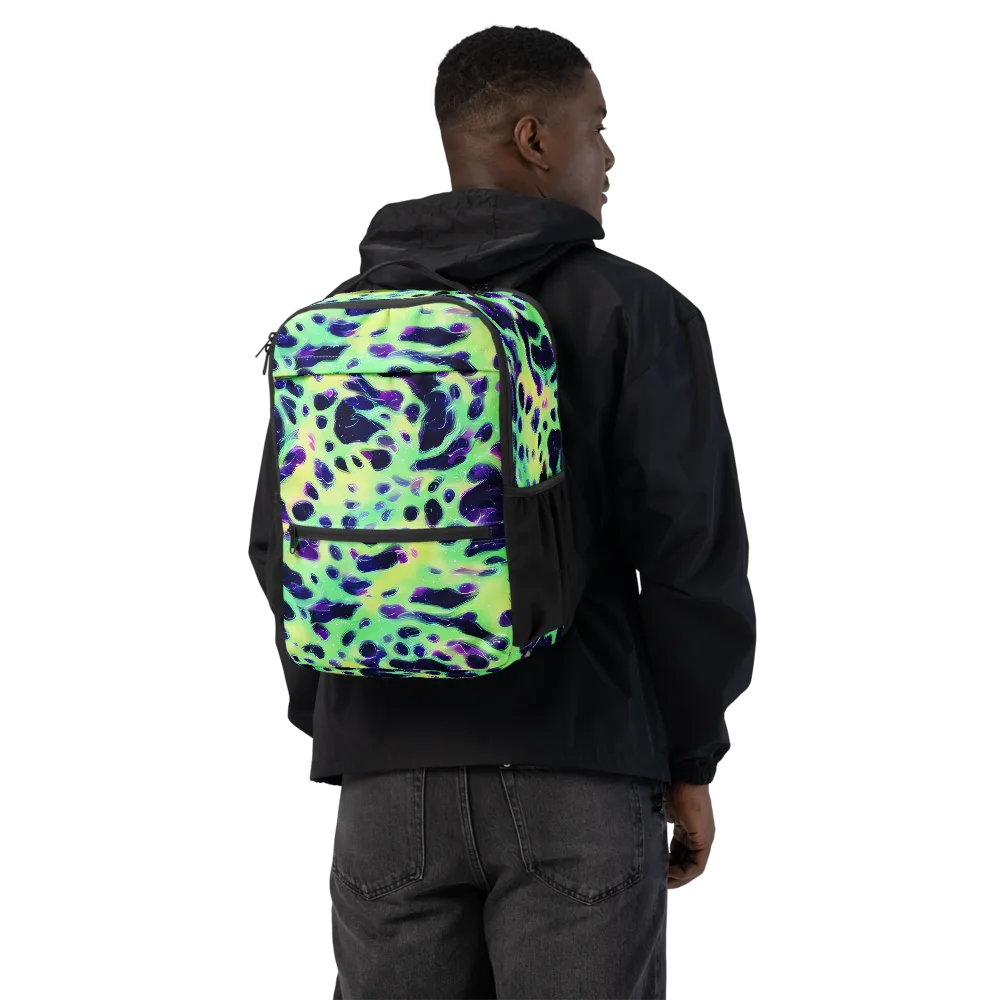 Luminous Ink on Utility Backpack — Back