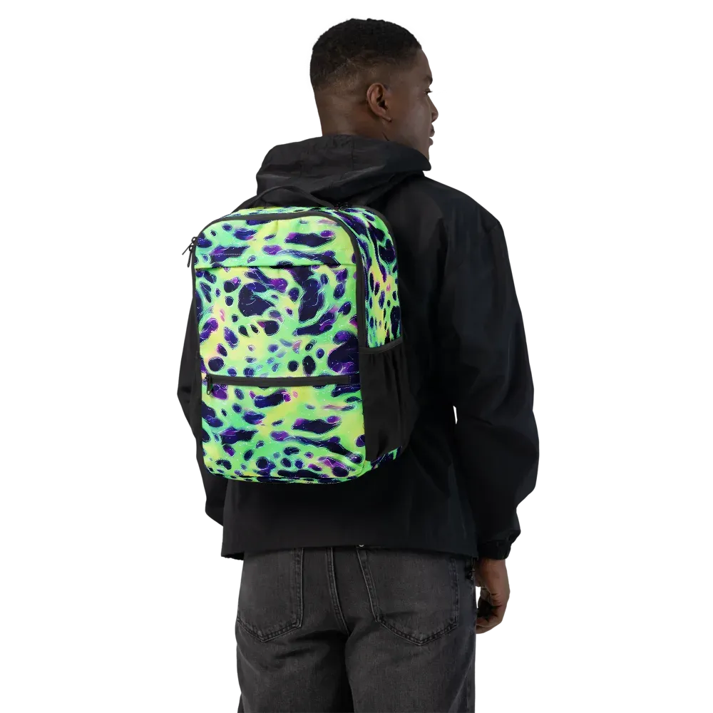 Luminous Ink on Utility Backpack — Back