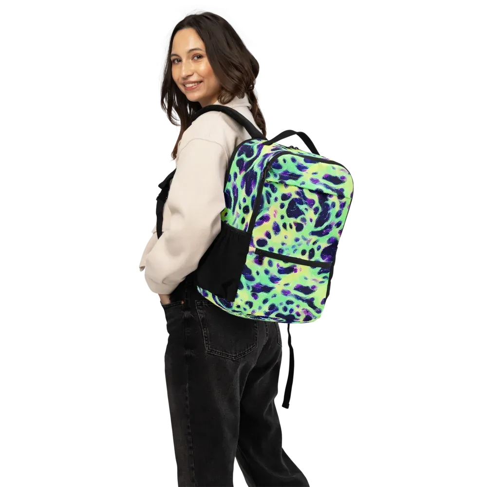 Luminous Ink on Utility Backpack — Back