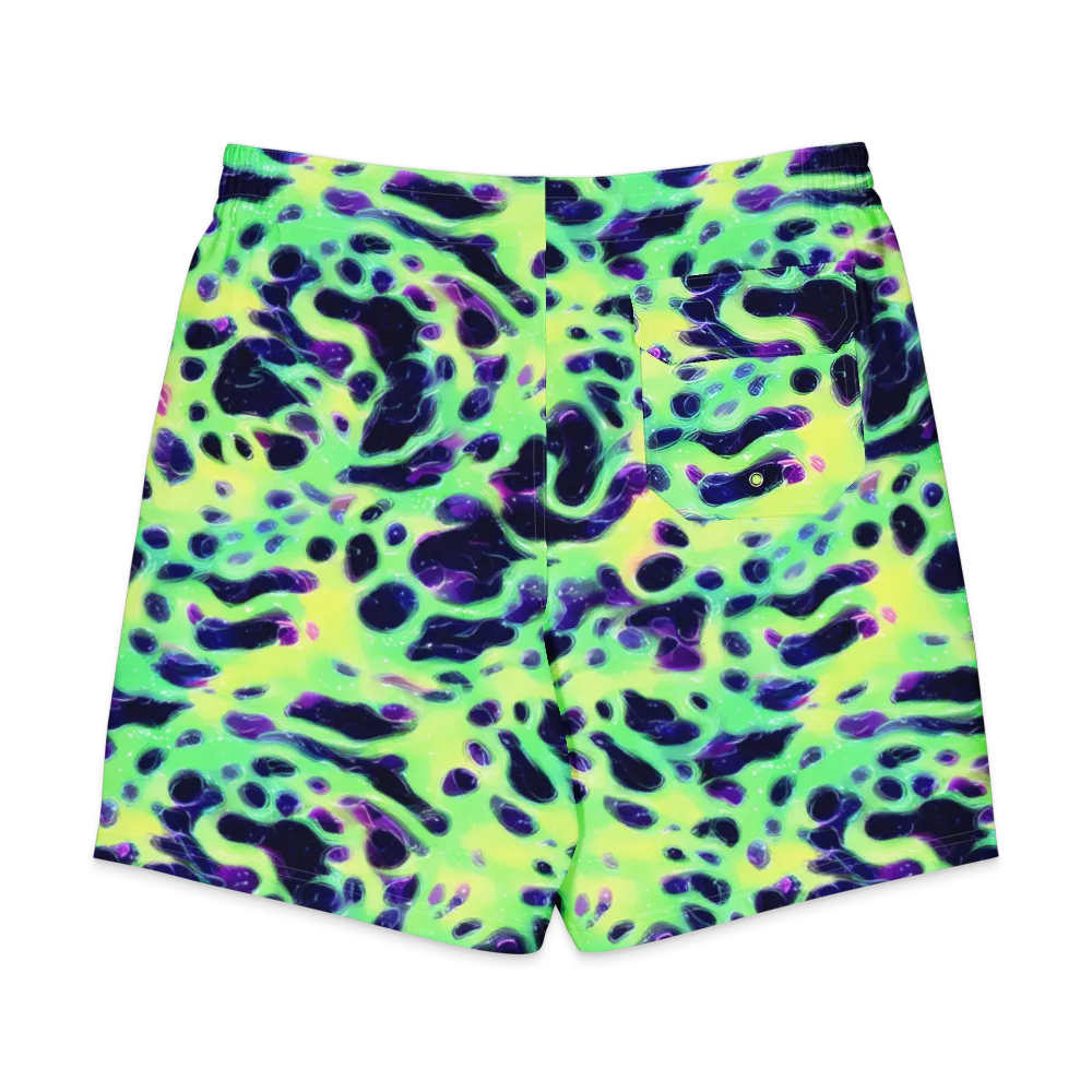 Luminous Ink on Men's Board Shorts — Back