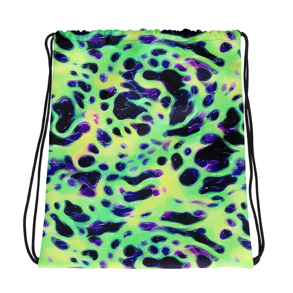 Luminous Ink on Drawstring Bag — Photo