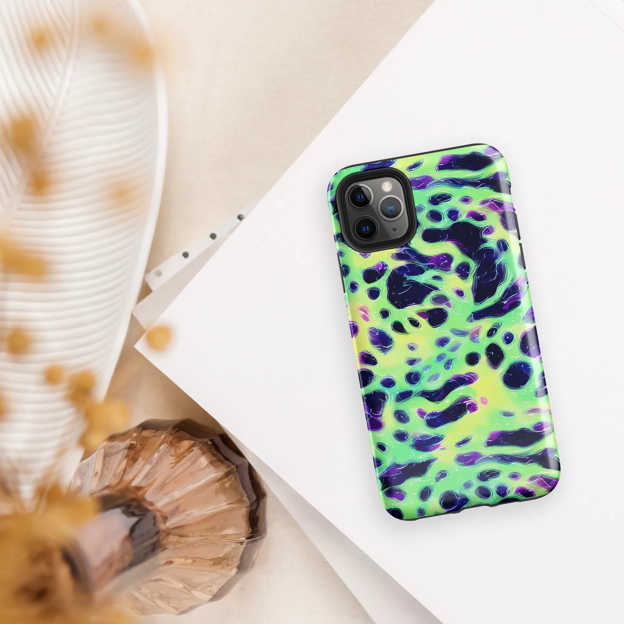 Luminous Ink on Tough Case for iPhone® — Front