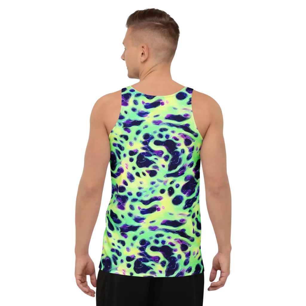 Luminous Ink on Men's Tank Top — Back