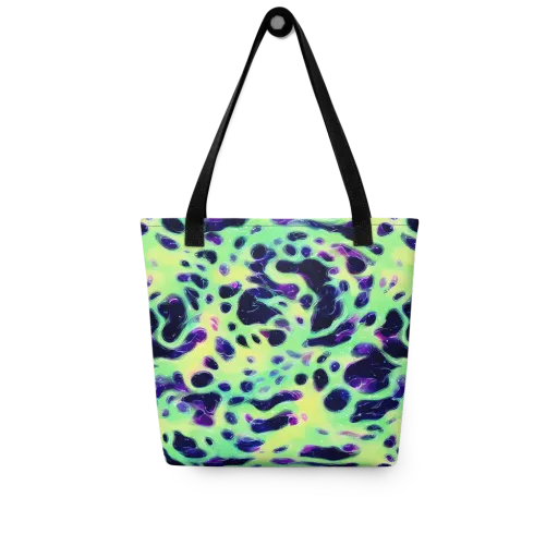Luminous Ink on a Tote Bag