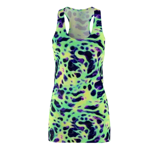 Luminous Ink on a Racerback Dress