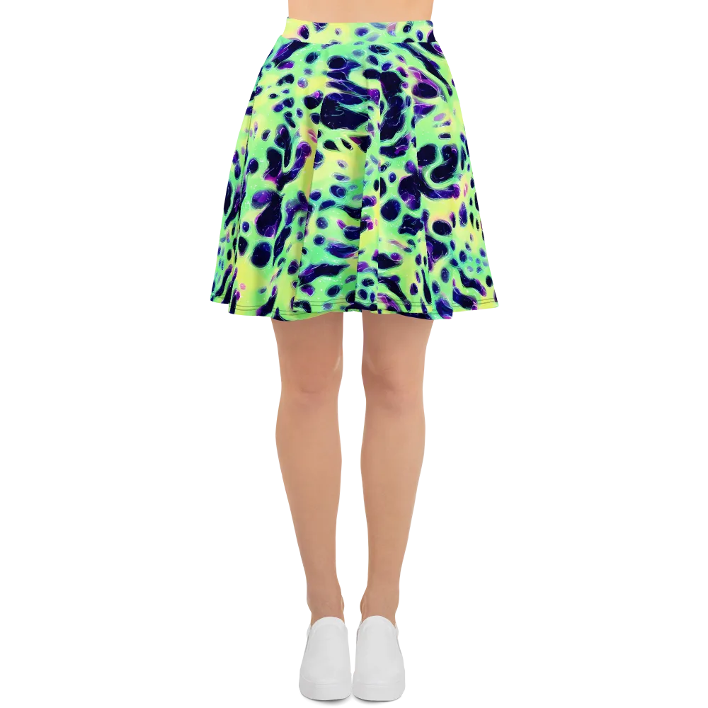 Luminous Ink on Skater Skirt — Front